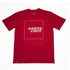 Santa Cruz Squared Up Tee Cardinal