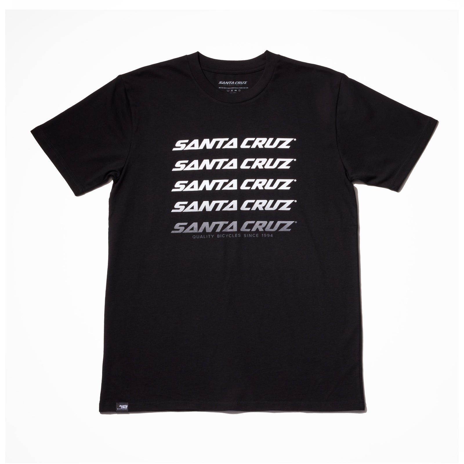 Santa Cruz Faded Tee Black