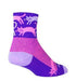 SockGuy Classic 3-4 Inch Cycling Sock - Pounce Purple