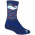 SockGuy Crew 6 Inch Cycling Sock - Oh Whale