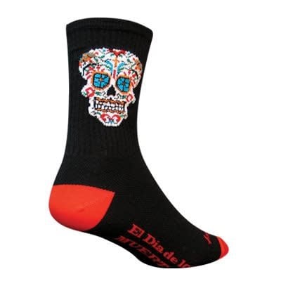 Sockguy El Dia Crew Socks, 9-13, Black