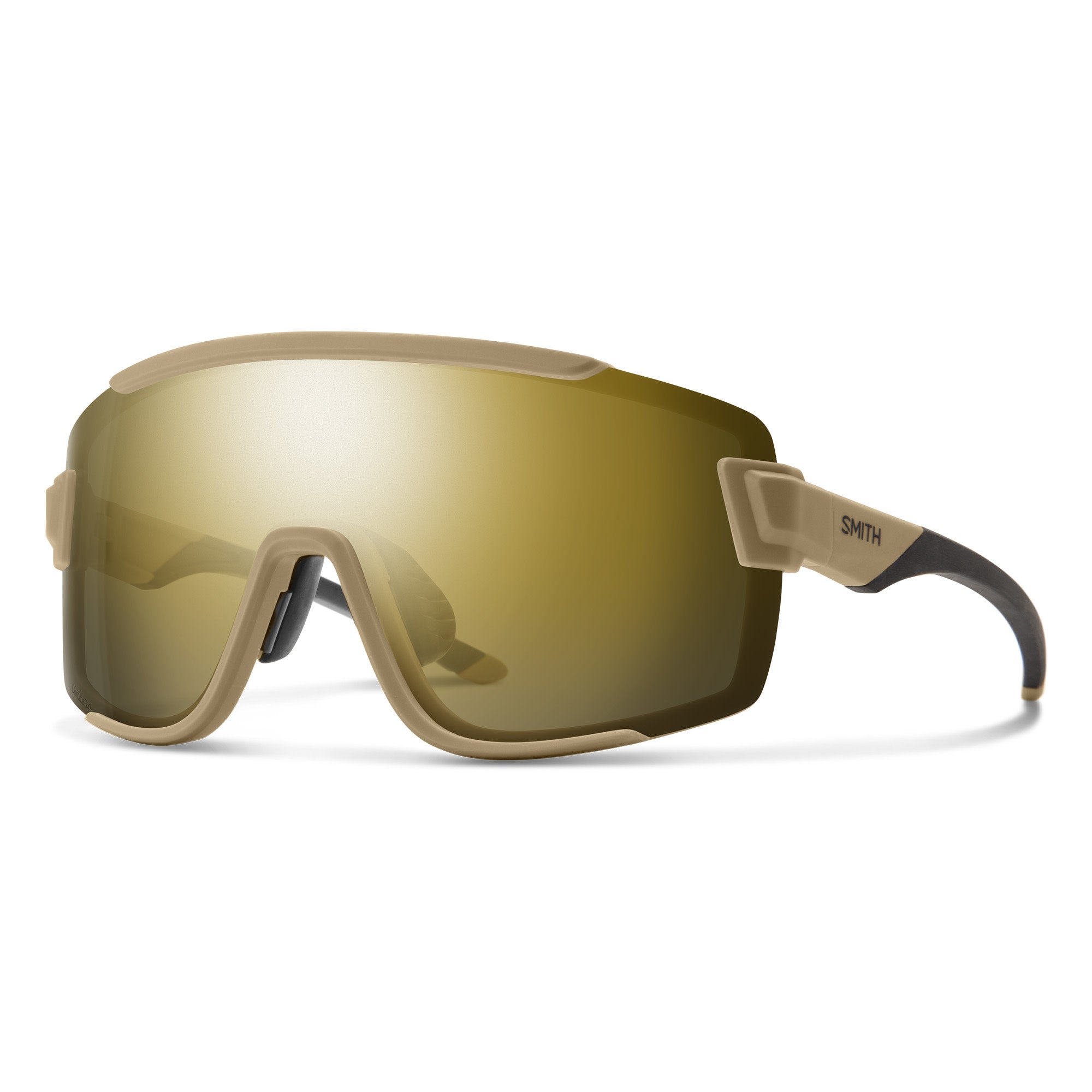 Smith Wildcat ChromaPop Sunglasses Matte Safari Black Gold