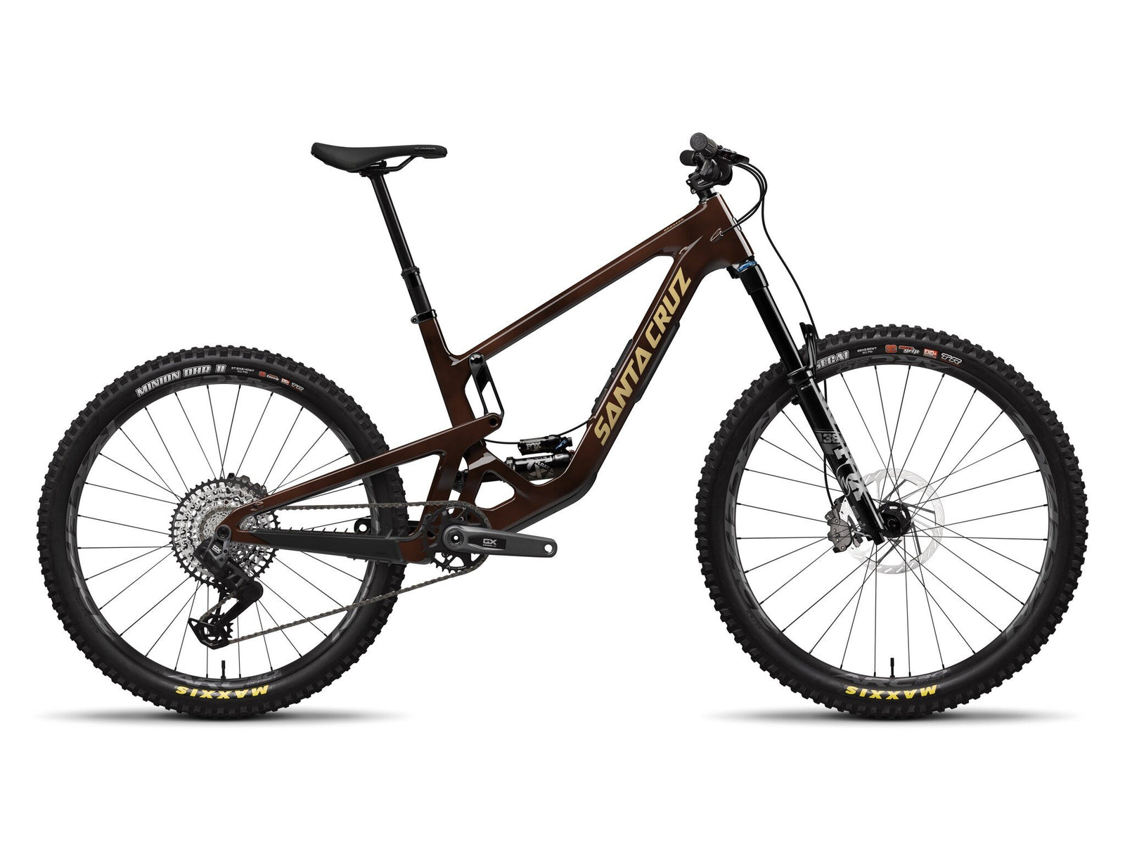 Santa Cruz Bronson 5 2025 C MX GX AXS Rootbeer