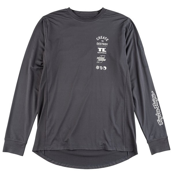 Troy Lee Designs Ruckus LS Ride Tee Carbon